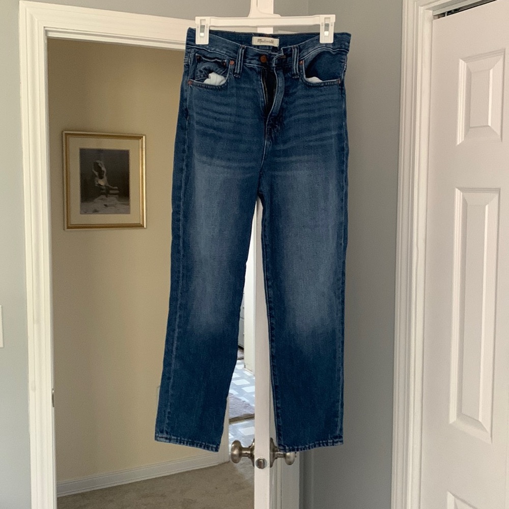 Madewell The Momjean mom jeans high waisted